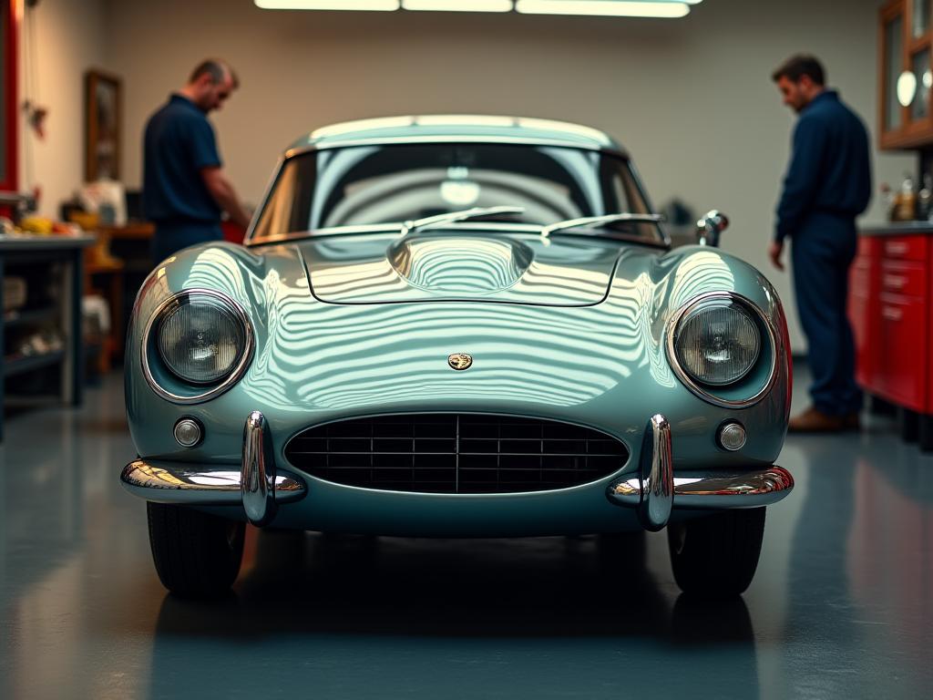 Detailing auto d'epoca restauro conservativo